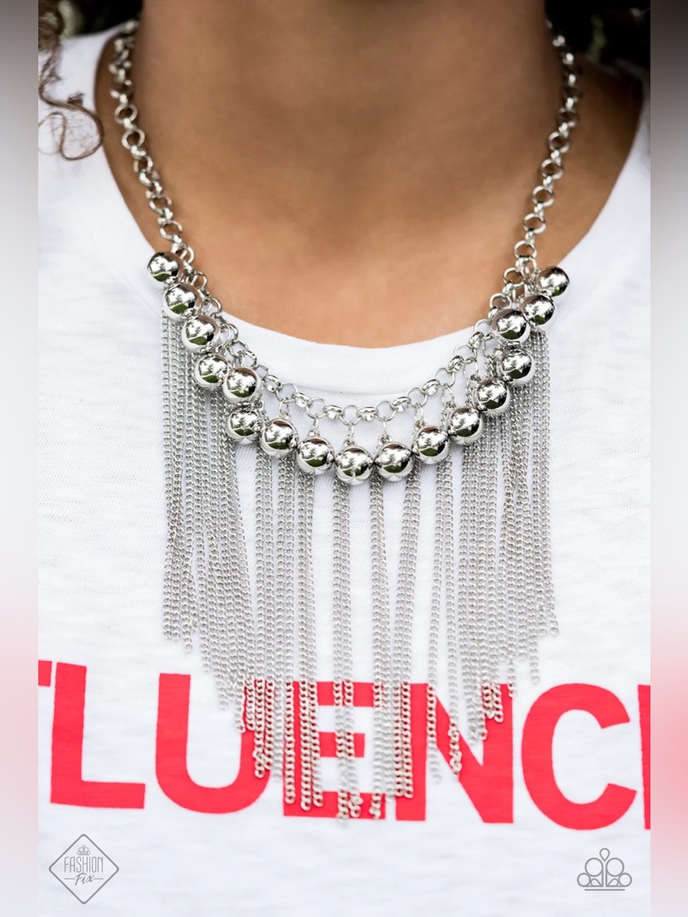 ❤️‍🔥5/$25❤️‍🔥 Powerhouse Prowl Silver Necklace